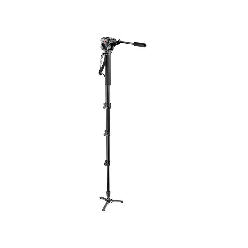 Manfrotto Monopod Video-Fluid z głowicą uchylną 701HDV 561BHDV