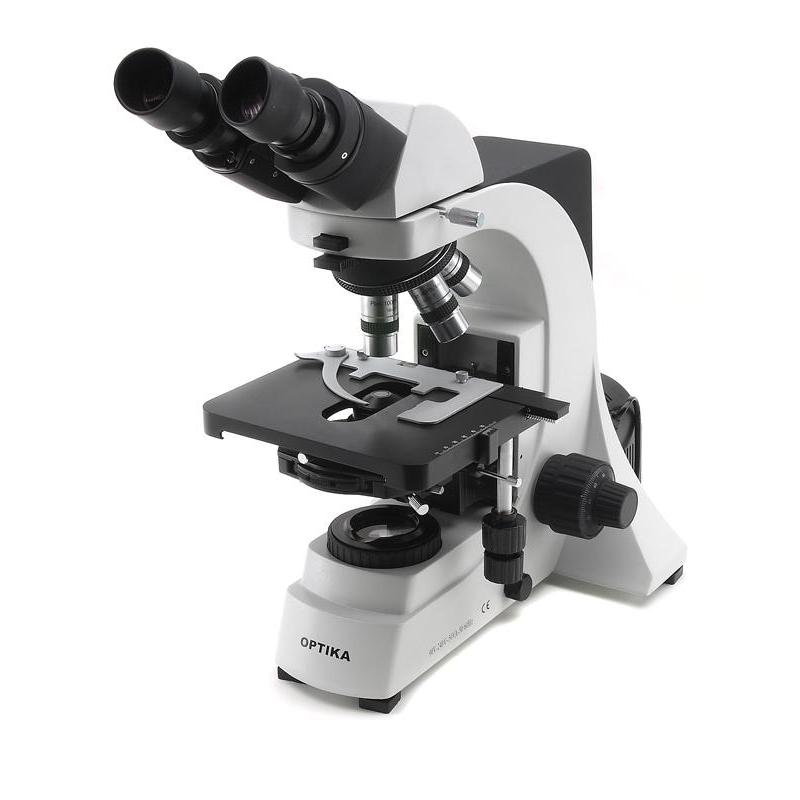 Optika Mikroskop B-600Bph, 100 - 1000x, binokular, obiektywy planachromatyczne kontrastu fazowego