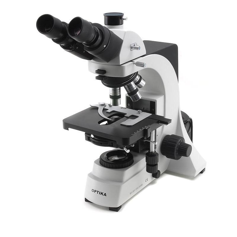 Optika Mikroskop B-600Tph, 100 - 1000x, trinokular, obiektywy planachromatyczne kontrastu fazowego
