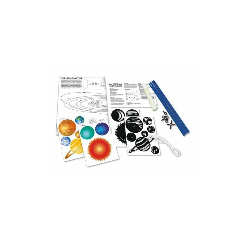 HCM Kinzel Bausatz Bastelsystem Sonnensystem Mobile, leuchtend