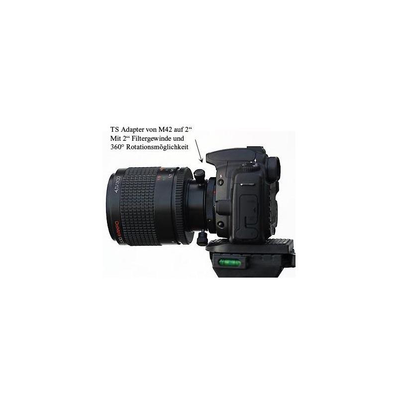 TS Optics Rotator System obrotowy T2 (wewnątrz/strona teleskopu) na T2 (zewnątrz/strona kamery)