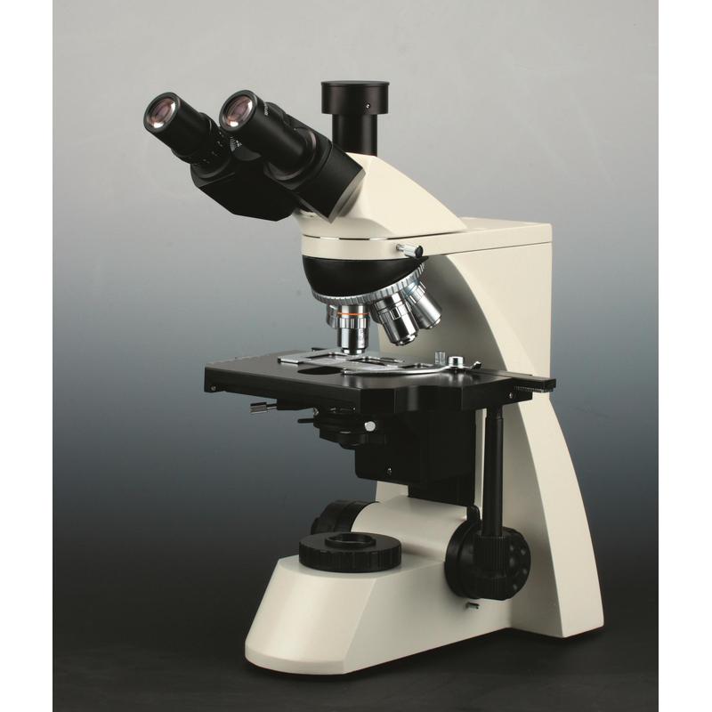 Windaus Mikroskop laboratoryjny HPM 8300, trinokular, z 5 obiektywami planachromatycznymi i urządzeniem kontrastu fazowego