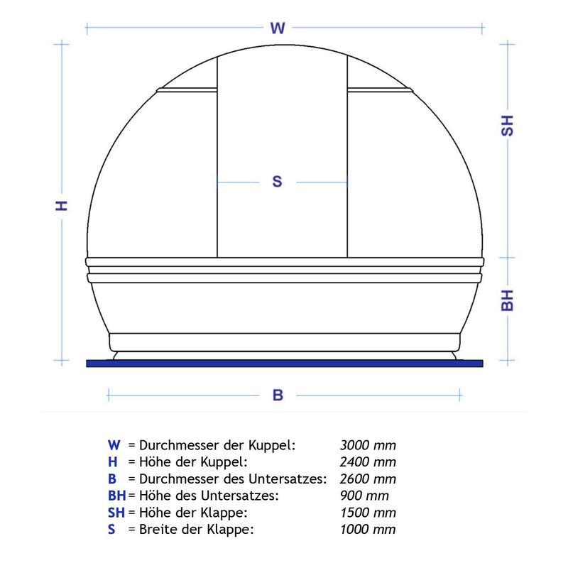 ScopeDome Kopuła obserwatorium o średnicy 3m V3