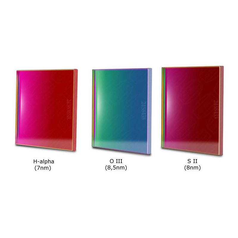 Baader Filtry Zestaw filtrów LRGBC-H-alpha 7nm, OIII i SII 65x65mm