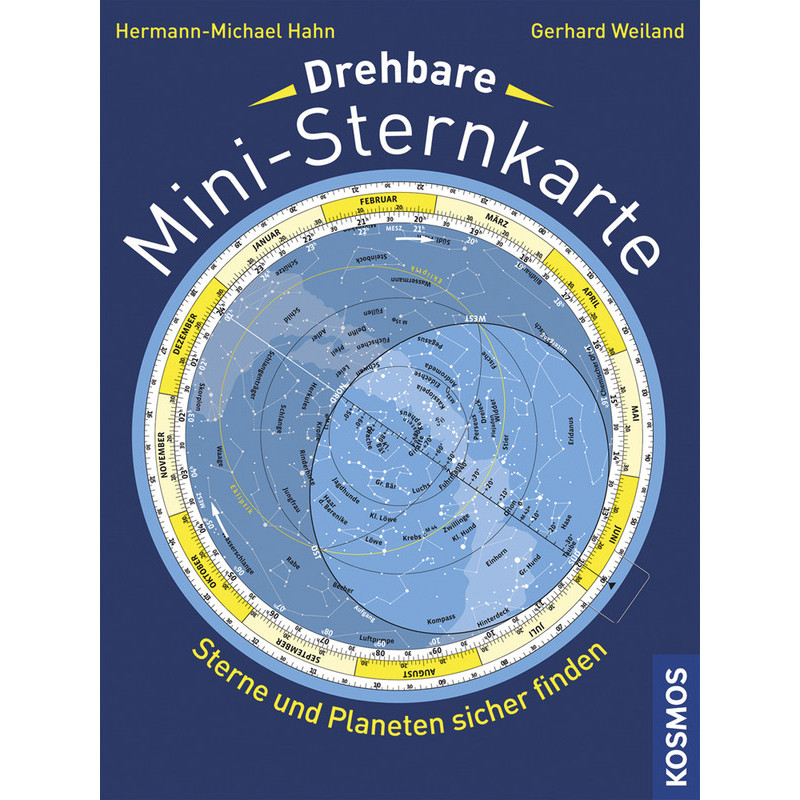 Kosmos Verlag Mapa gwiazd Drehbare Mini-Sternkarte