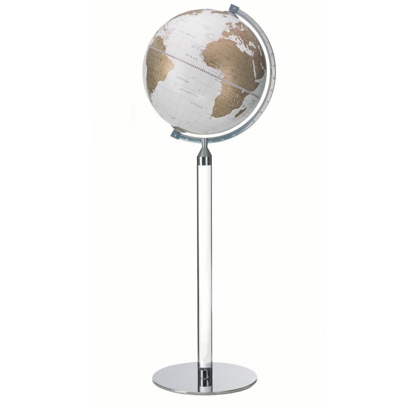 Zoffoli living Globus na podstawie Vasco da Gama White/ Gold 40cm