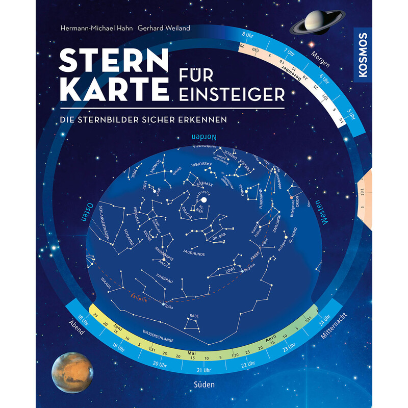 Kosmos Verlag Mapa gwiazd dla początkujących