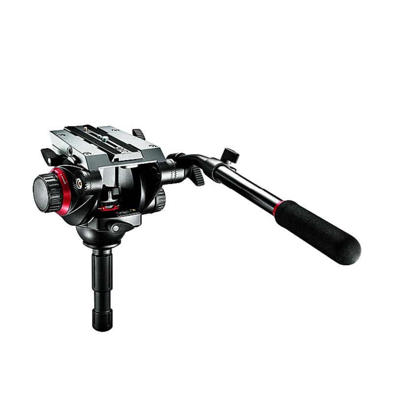 Manfrotto 504HD,536K z głowicą uchylną wideo i poziomicą