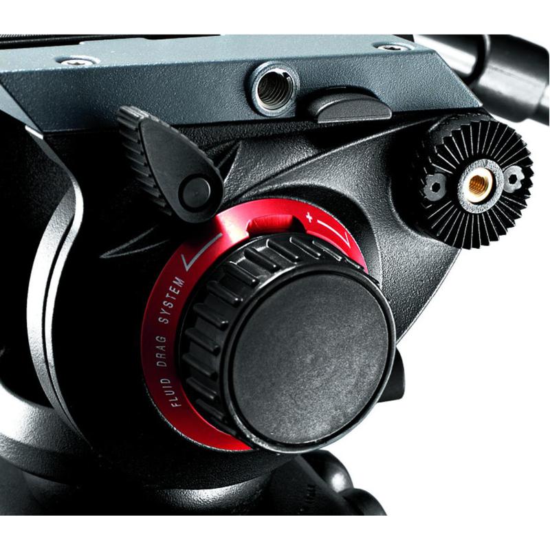 Manfrotto 504HD Głowica uchylna Pro Fluid Video z płytką szybkozłączki 501PL