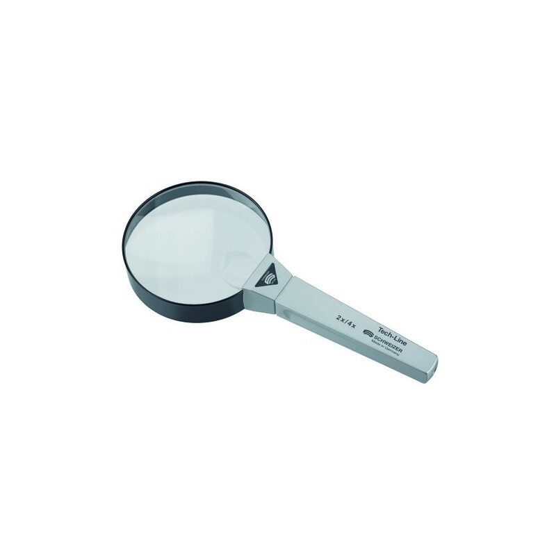 Schweizer Lupa ręczna Tech-Line Bifo 2x/4x