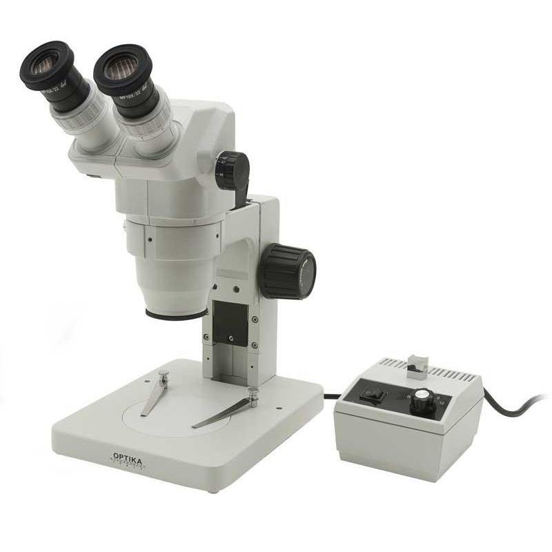 Optika   Mikroskop binokularowy zoom stereo SZR-3, statyw prosty, 1 lampka