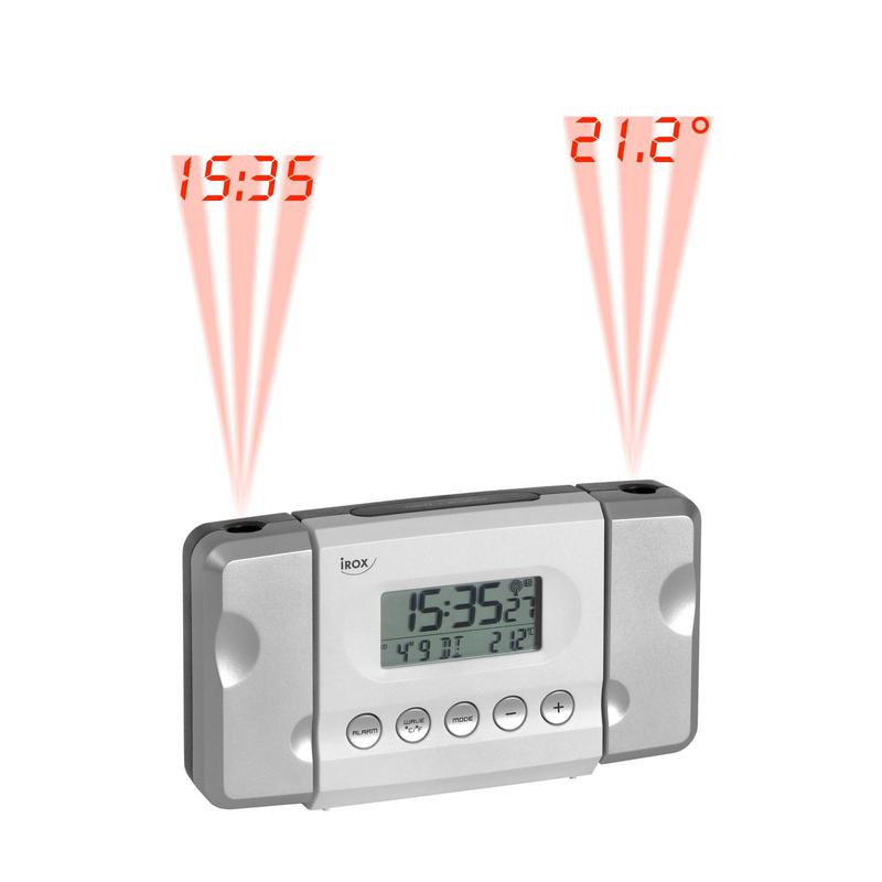 Bresser Radiowa stacja metereologiczna Zegar projekcyjny IROX HB-161P