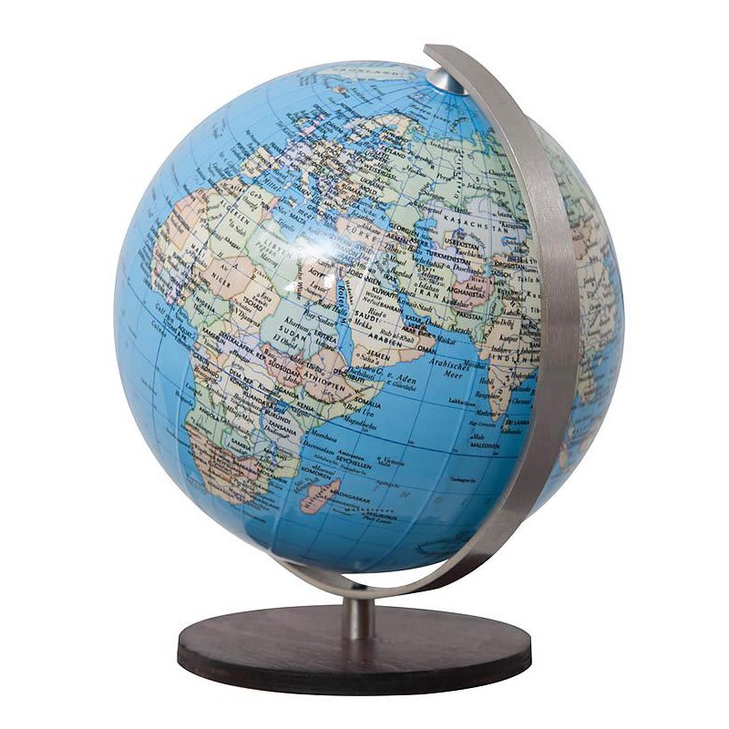 Columbus Mini-Globus Duo Makassar wood 12cm