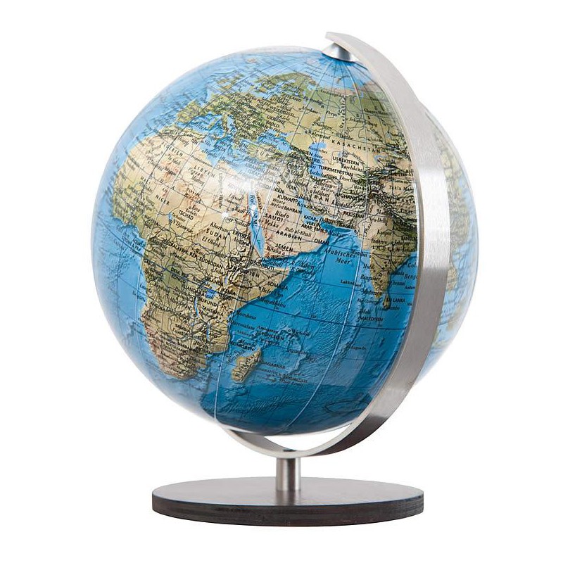 Columbus Mini-Globus Podstawa z drewna macassar Duorama 12 cm