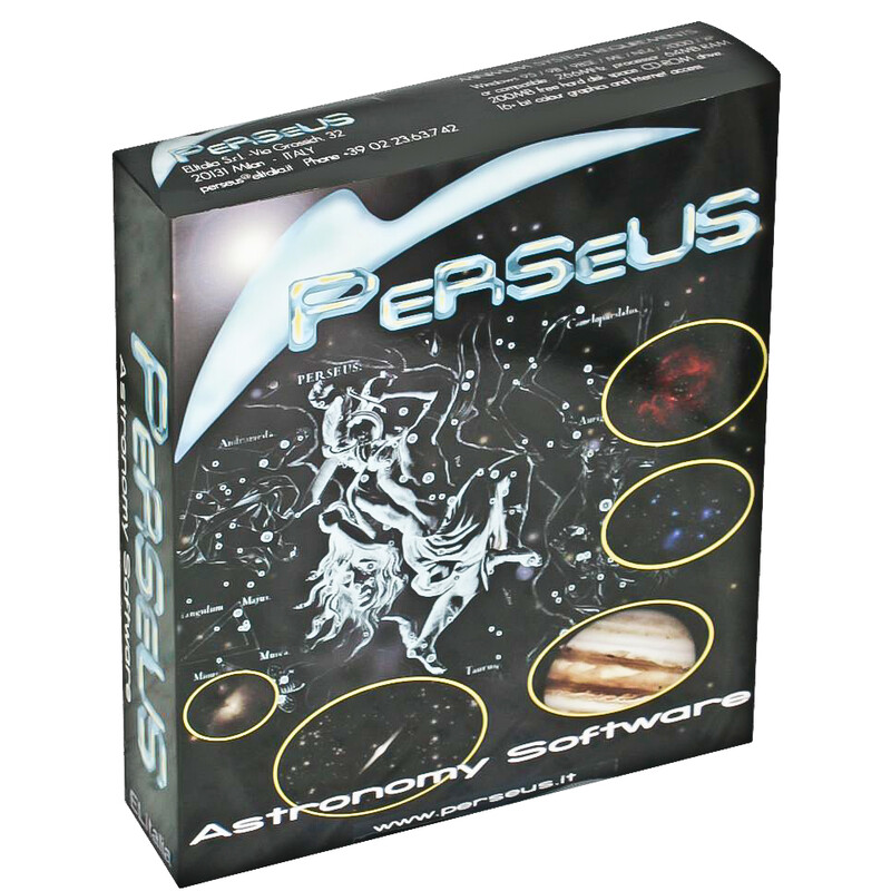 10 Micron Oprogramowanie PC planetarium / sterujące teleskopem "Perseus" (język angielski)