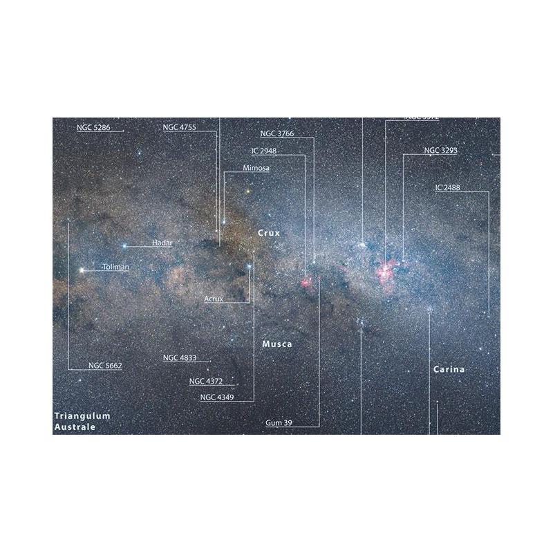 Oculum Verlag Plakaty Plakat Drogi Mlecznej (j. niemiecki)