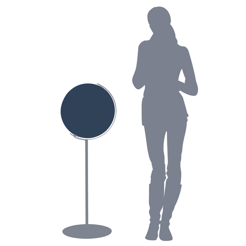 Columbus Royal Globus stojący z mosiężną podstawą 40cm