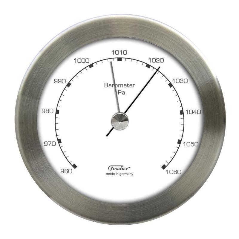 Eschenbach Stacja meteo 528211 aneroid barometer, stainless steel