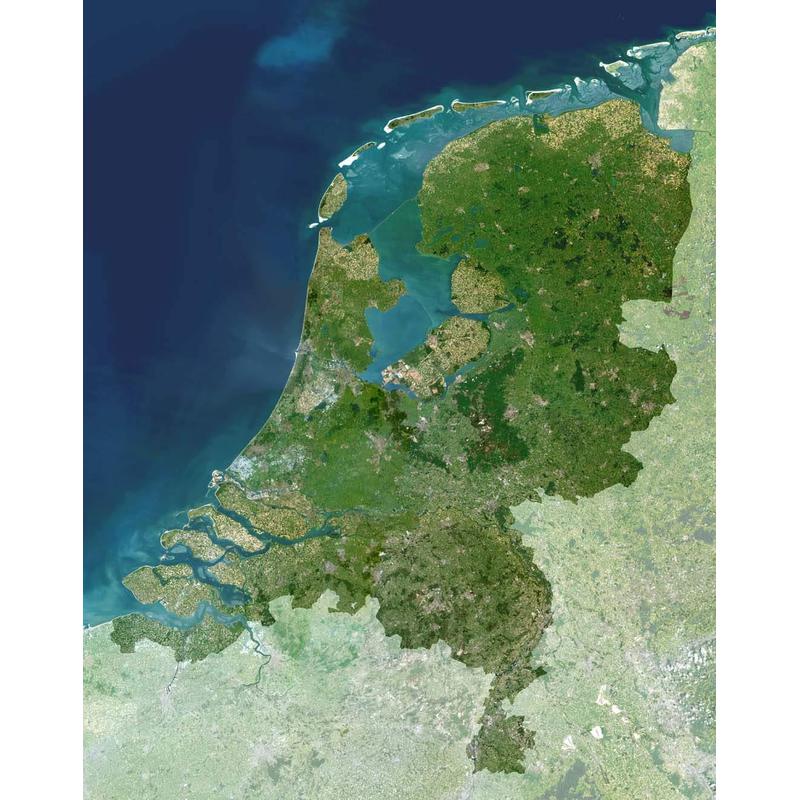 Planet Observer Mapa - Holandia