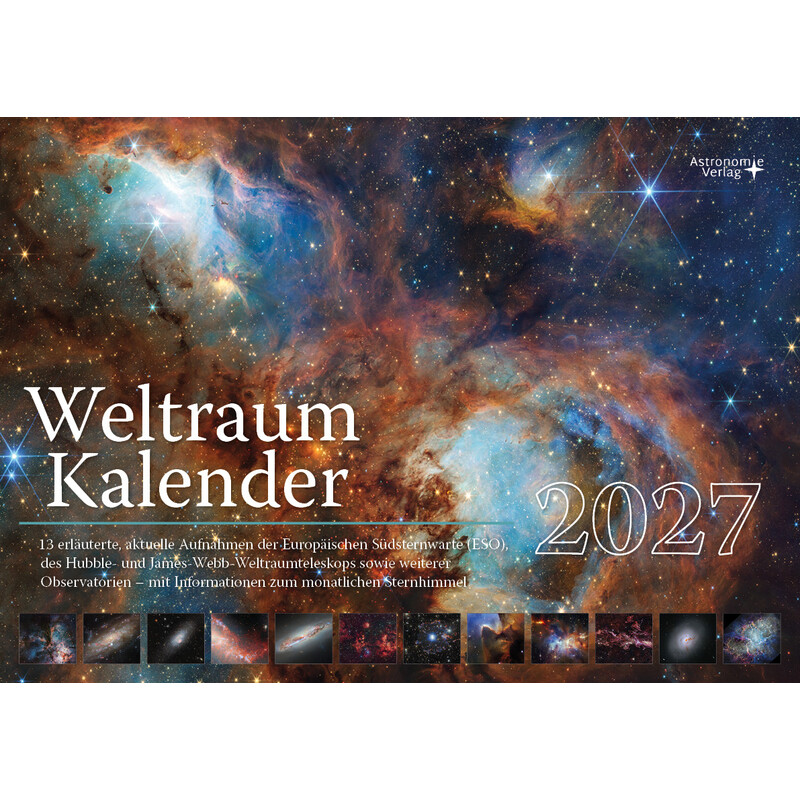 Astronomie-Verlag Kalendarze Weltraum-Kalender 2027