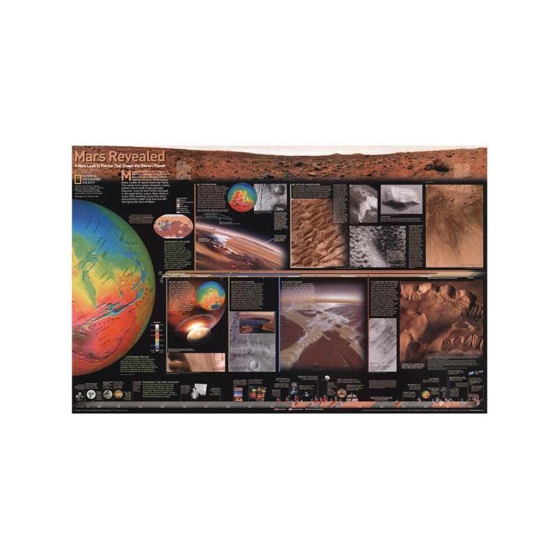 National Geographic Plakaty Mars, Czerwona Planeta