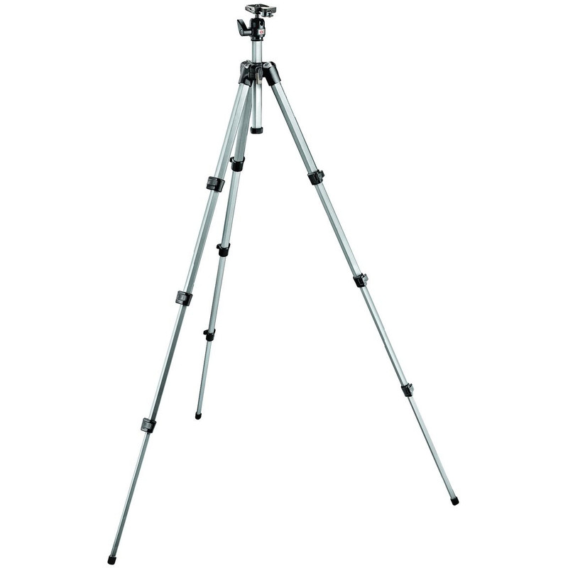 Manfrotto Statyw aluminiowy MK394-PQ Stativset mit Kugelkopf