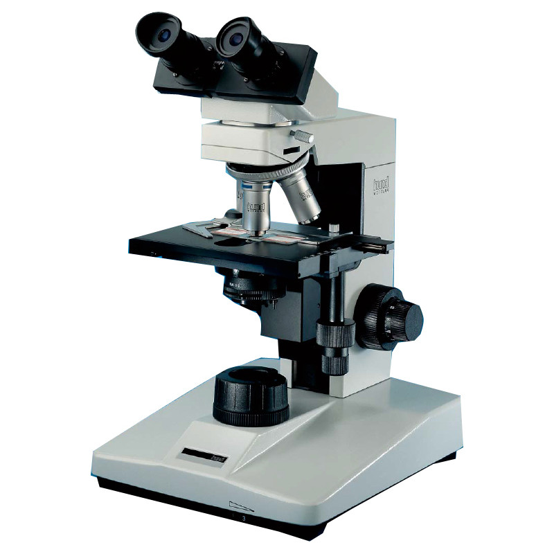 Hund Mikroskop H 600 Wilo-Prax PL, bino, 40x - 1000x