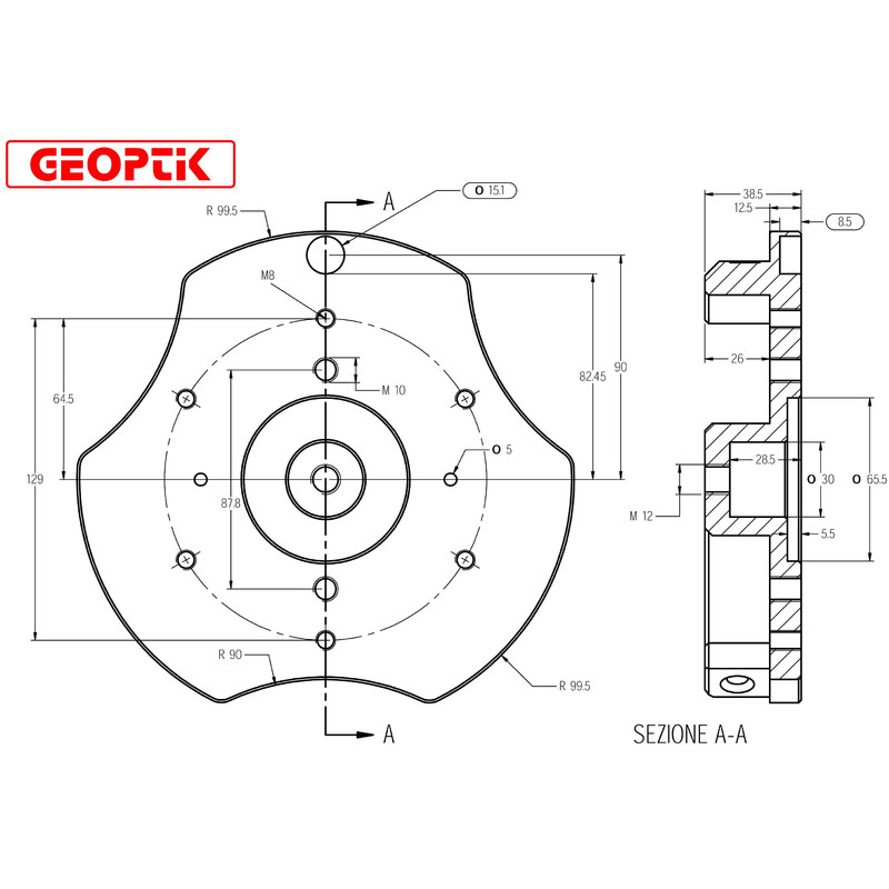 Geoptik Statyw Hercules 70