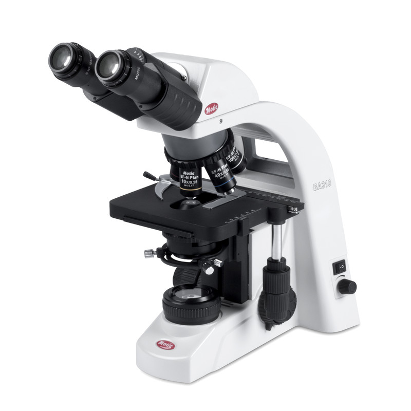 Motic Mikroskop BA310, bino, infinity, plan achro, 40x-1000x LED 3W