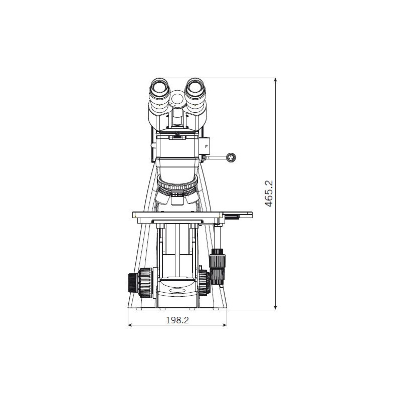 Motic Mikroskop BA310 MET-T, trinokular, (3"x2")
