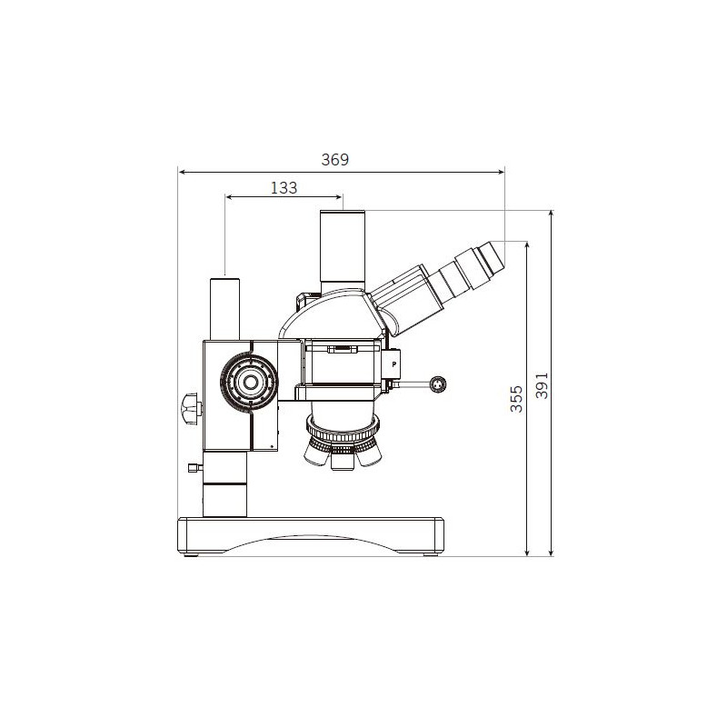 Motic Mikroskop BA310 MET-H, binokular