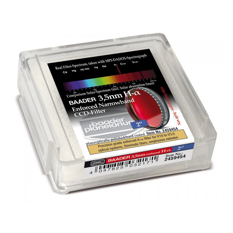 Baader Ultra-Narrowband 3.5nm H-alpha Filtry 2"