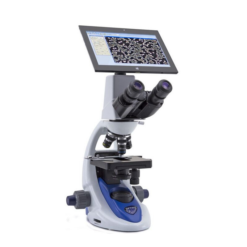 Optika Mikroskop cyfrowy B-190TB, achromat, z tabletem PC