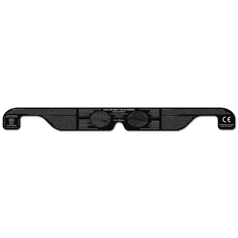 Baader Okulary do obserwacji zaćmienia Słońca Sonnenfinsternis-Brille Sofi Solar Viewer AstroSolar® Silver/Gold 100 Stück