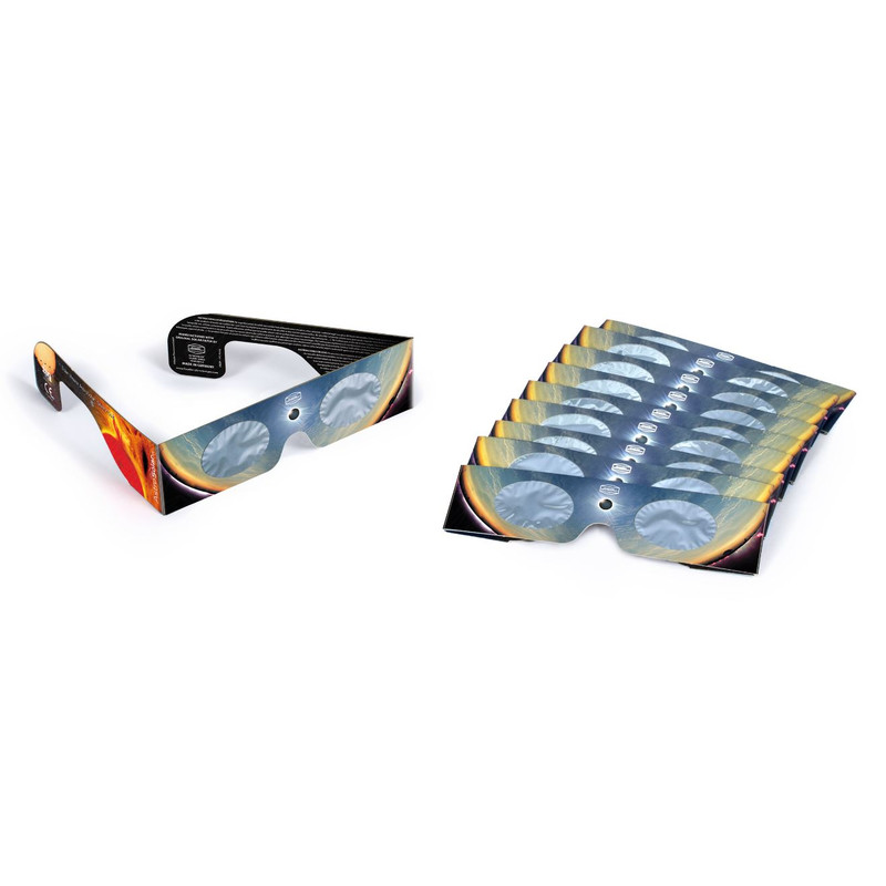 Baader Okulary do obserwacji zaćmienia Słońca Sofi Solar Viewer AstroSolar® Silver/Gold, 10 sztuk