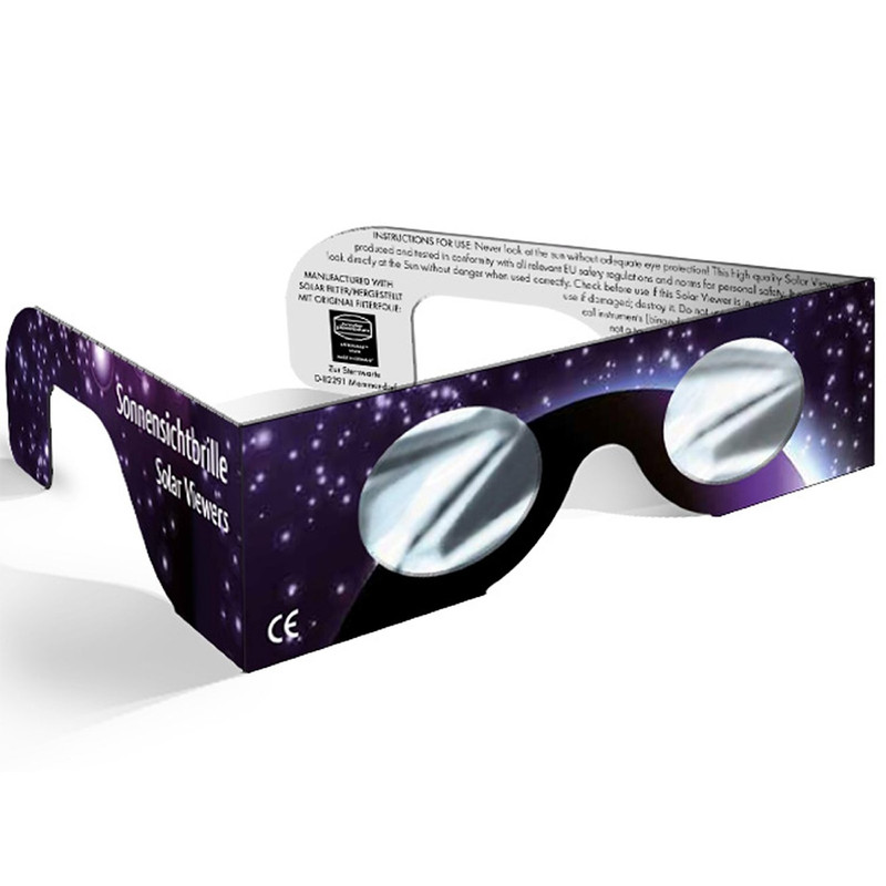 Baader Okulary do obserwacji Słońca - Okulary do zaćmienia Słońca - Okulary Sofi, 10 sztuk