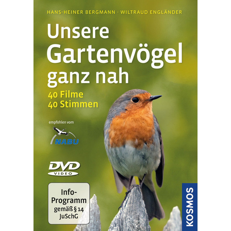 Kosmos Verlag Wydawnictwo Kosmos, Unsere Gartenvögel ganz nah (Nasze ptaki ogrodowe z bliska)