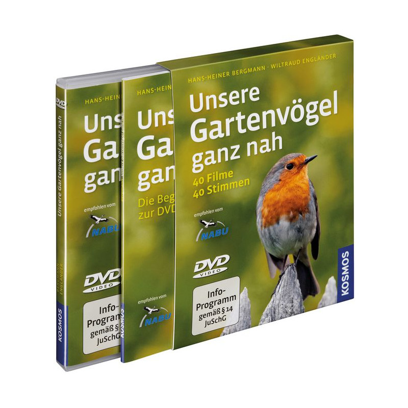 Kosmos Verlag Wydawnictwo Kosmos, Unsere Gartenvögel ganz nah (Nasze ptaki ogrodowe z bliska)