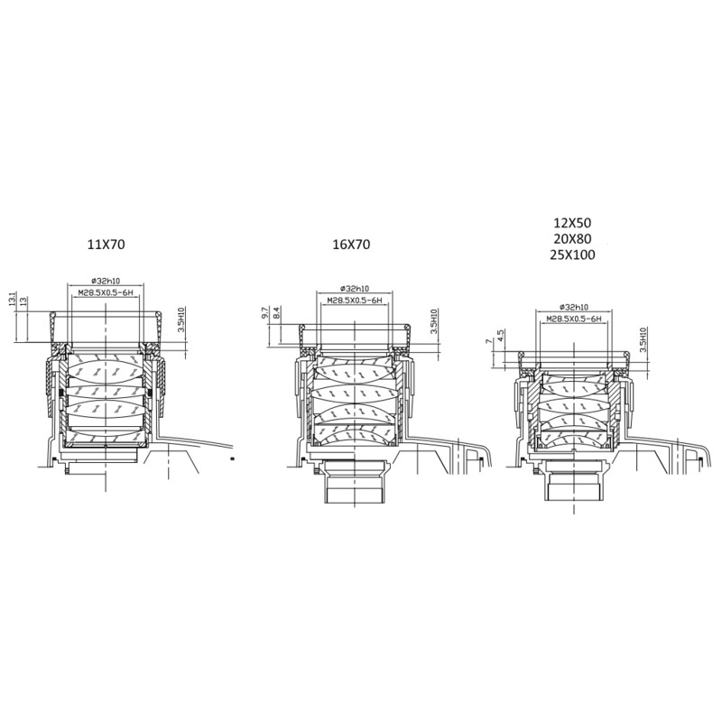 Omegon Lornetka Argus 16x70