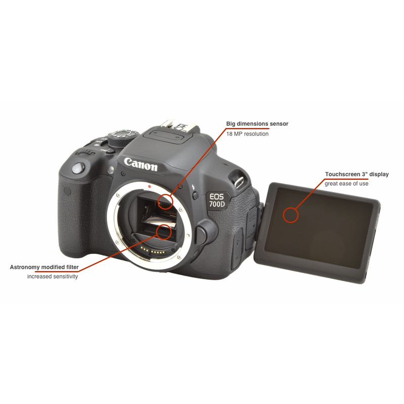 Canon Aparat fotograficzny DSLR EOS 700Da Full Range