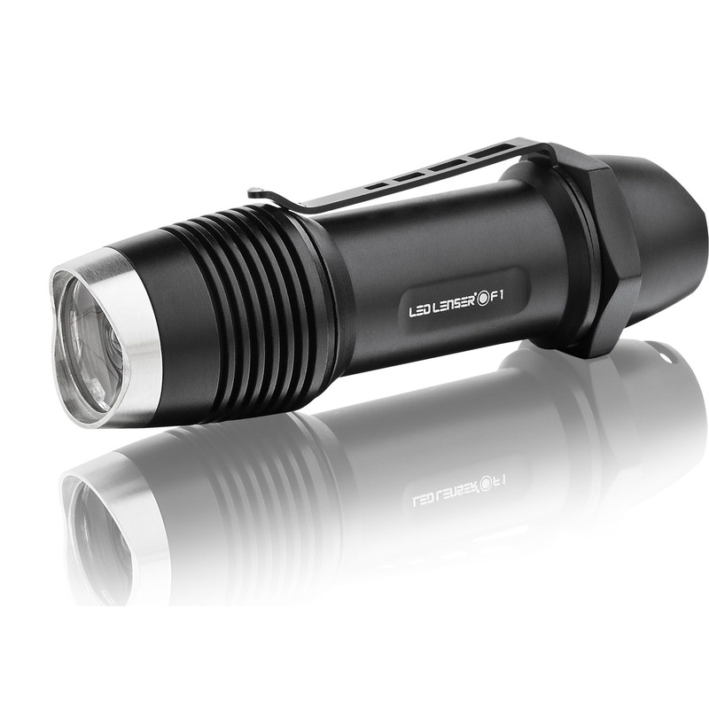 LED LENSER Latarka kieszonkowa F1, czarna