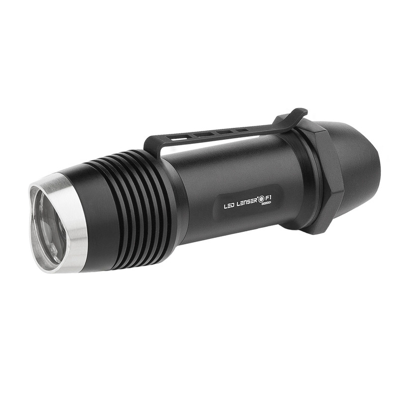 LED LENSER Latarka kieszonkowa F1, czarna