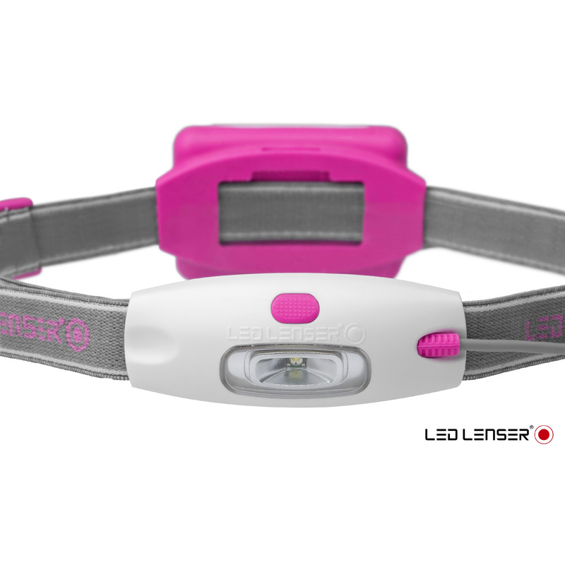 LED LENSER Latarka Stirnlampe NEO Pink