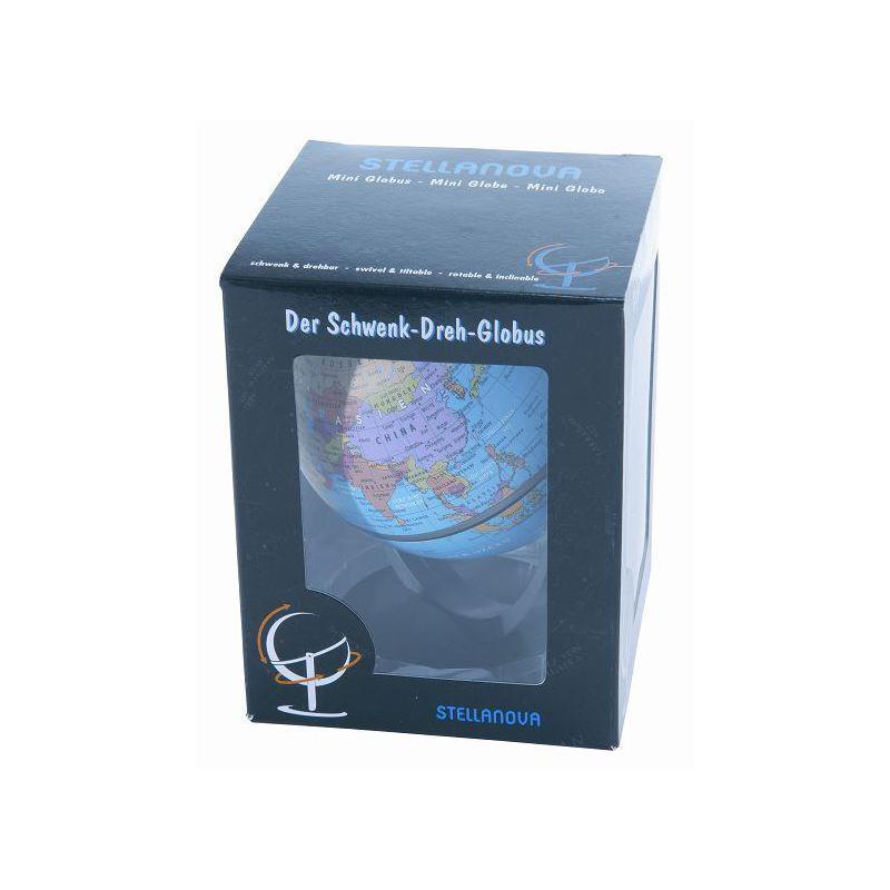Stellanova Mini-Globus Obrotowy globus niebieski 10 cm