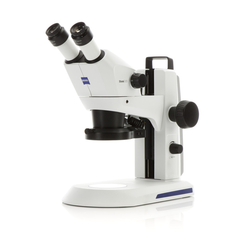 ZEISS Mikroskop stereoskopowy zoom Stemi 305, MAT, bino, ESD, Greenough, w.d.110mm, 10x,23, 0.8x-4.0x