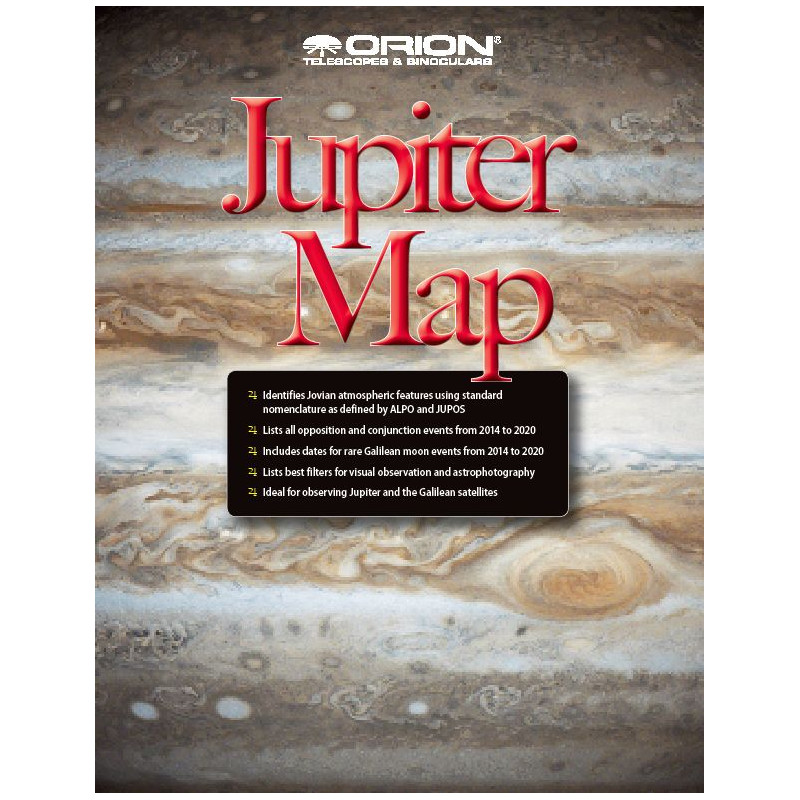 Orion Atlas Jupiter Map
