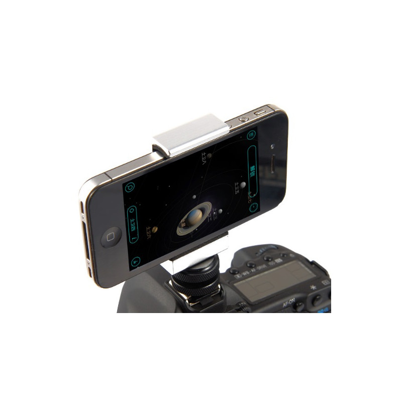 ASToptics Uchwyt smartfona z adapterem na stopkę lampy błyskowej
