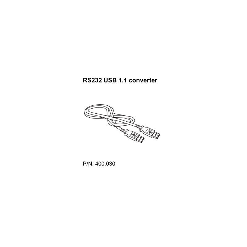 SCHOTT Konwerter kablowy RS232 USB 1.1
