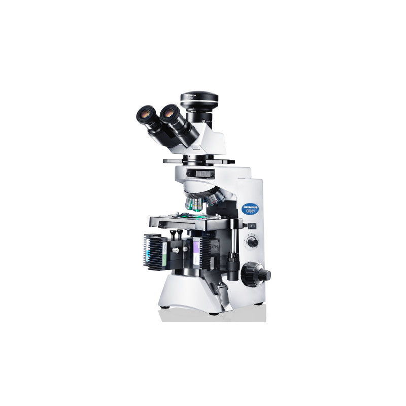 Evident Olympus Mikroskop CX41 do hematologii, trino, Hal, 40x, 500x, 1000x