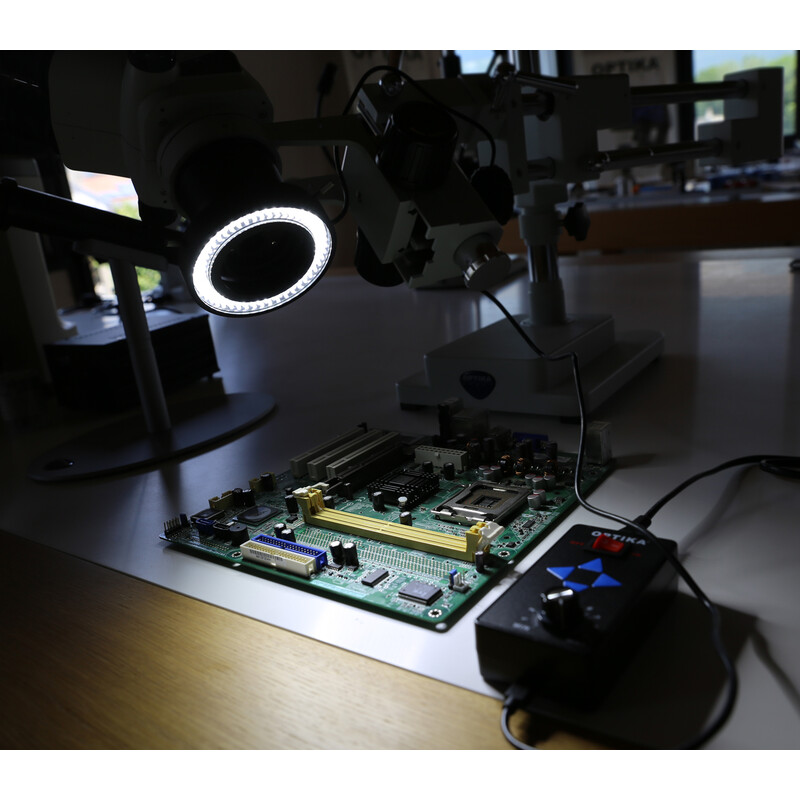 Optika Światło pierścieniowe CL-16.1, LED z regulacją jasności